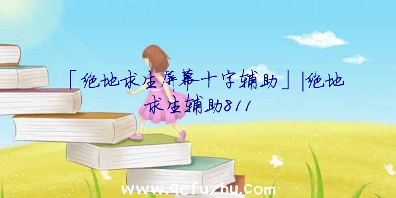 「绝地求生屏幕十字辅助」|绝地求生辅助811